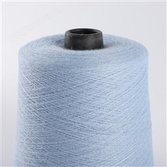 气流纺21支纯棉纱 OE机织可漂可染 无荧光无异纤 服装辅料用纱