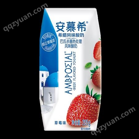安慕希酸奶原味/草莓味205g 重庆牛奶代理配送批发公司