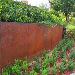景观耐候锈板 花池围挡背景墙 应用于生产制造的各个领域 池装饰篦子